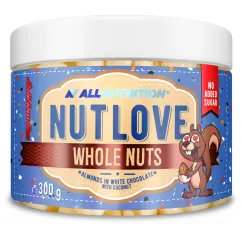 Арахісова паста AllNutrition Nut Love 300 г Almonds in White Chocolate with Coconut (23007)
