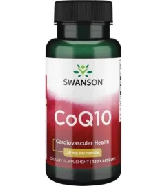 Натуральна добавка Swanson CoQ10 30 мг 120 капсул (20160)