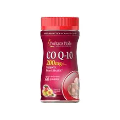 Витамины Puritan's Pride Q-Sorb Co Q-10 200 мг Peach Mango Gummies 60 Gummies (16449)