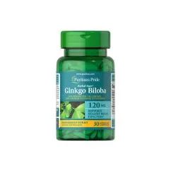 Натуральная добавка Puritan's Pride Ginkgo Biloba 120 мг 30 капсул (23155)