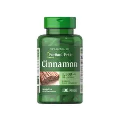 Натуральна добавка Puritan's Pride Cinnamon 500 мг 100 капсул (11775)