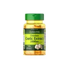 Натуральна добавка Puritan's Pride Odorless Garlic 1000 мг 100 капсул (11820)