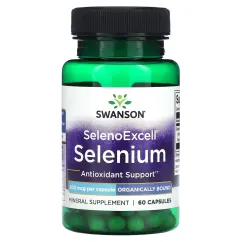 Вітаміни Swanson Selenoexcell Selenium 200 мкг 60 капсул (21126)
