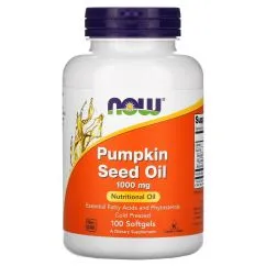 Натуральная добавка Now Foods Pumpkin Seed Oil 100 капсул (23066)