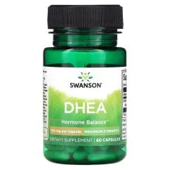 Натуральная добавка Swanson DHEA 100 мг 60 капсул (20614)
