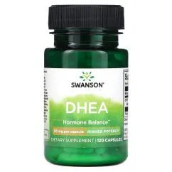 Натуральна добавка Swanson DHEA 50 мг 120 капсул (20643)
