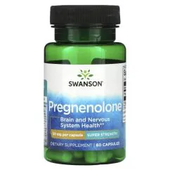 Натуральная добавка Swanson Pregnenolone 50 мг 60 капсул (20778)