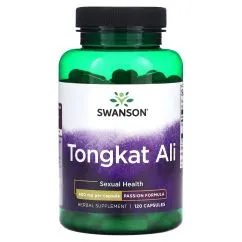 Натуральна добавка Swanson Tongkat Ali 120 капсул (20606)