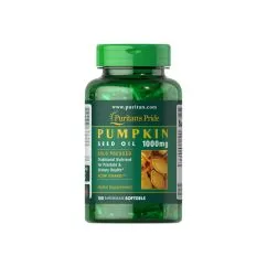 Натуральна добавка Puritan's Pride Pumpkin Seed Oil 1000 мг 100 капсул (23902)