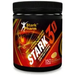 Передтренувальний комплекс Stark Pharm 3D Strong mix DMAA/PUMP 150 г Orange (6965)