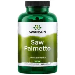 Натуральна добавка Swanson Saw Palmetto 540 мг 250 капсул (21349)