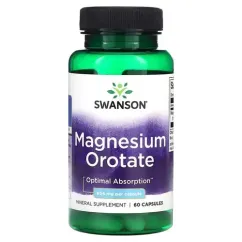 Вітаміни Swanson Magnesium Orotate 40 мг 60 капсул (20583)