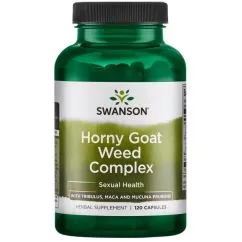 Натуральна добавка Swanson Horny Goat Weed Complex 120 капсул (21134)