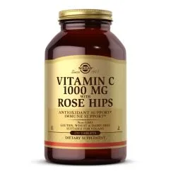 Вітамін C Solgar W/Rose Hip 1000 мг 250 таб (21979)