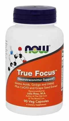 Вітаміни Now Foods True Focus 90 капсул (2022-09-1176)