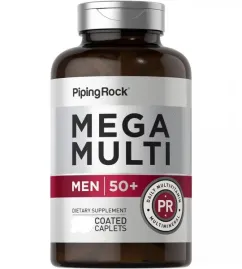 Витамины Piping Rock Mega Multi Men 50 plus 100 капсул (2022-09-0958)