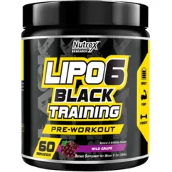 Передтренувальний комплекс Nutrex Research Lipo 6 Black Training Pre-Workout 183 г Wild Grape (853237000172)