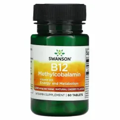 Витамины Swanson B-12 Methycobalamin 60 таб (100-39-3952915-20)