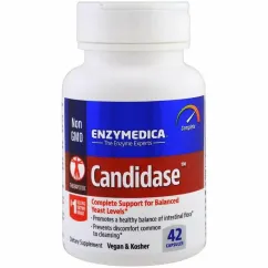 Натуральна добавка Enzymedica Candidase 42 капсул (2022-10-2962)