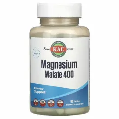 Вітаміни KAL Magnesium Malate 400 мг 90 таб (2022-10-2443)