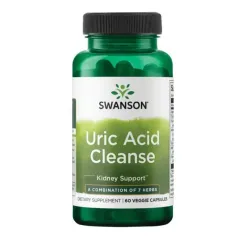 Натуральна добавка Swanson Uric Acid Cleanse 60 капсул (2022-10-0208)