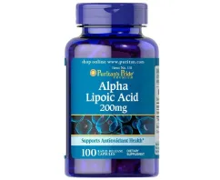 Жиросжигатель Puritan's Pride Alpha Lipoic Acid 200 мг 100 капсул (100-46-3230329-20)