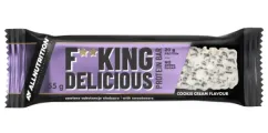 Батончик AllNutrition F**king delicious Protein Bar 55 г White Chocolate Cookies cream (2022-10-0328)