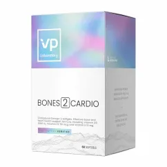 Натуральна добавка VPlab Bones2Cardio 60 капсул (2022-10-0286)