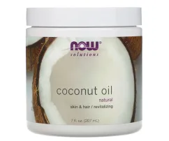 Натуральна добавка Now Foods Coconut Oil 207 мл natural (23093)