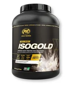 Протеин PVL Iso Gold 2.27 кг Vanilla Milkshake (627933025353)