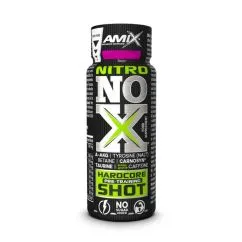 Передтренувальний комплекс Amix Nitro NOX® Shot 60 мл 1/20 ягоди (8594060002644)
