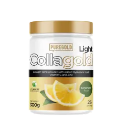 Натуральна добавка Pure Gold Protein CollaGold LIGHT 300 г Lemonade (2022-09-0489)