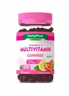 Мультивитамины Piping Rock Womens Multi + Collagen 70 gummies Fruit flavour (2022-09-1059)