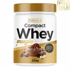 Протеїн Pure Gold Protein Compact Magic Whey Protein 224 г Chocolate Nougat with Choco Pieces (2022-10-0633)