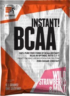 Амінокислота Extrifit BCAA Instant 6.5 г Wild Strawberry Mint (100-54-8862392-20)