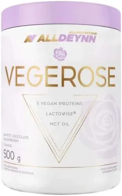 Протеїн AllNutrition AllDeynn Vegerose 500 г White Chocolate Raspberry (2022-09-0869)
