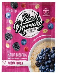 Вівсяна каша VALE Good Morning Oatmeal 30х40 г Forest Fruit (100-55-5016750-20)
