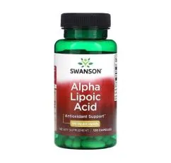 Натуральная добавка Swanson Alpha Lipoic Acid 100 мг 120 капсул (100-76-7937499-20)