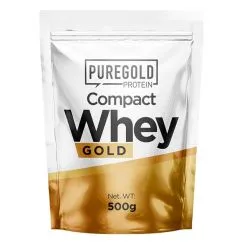 Протеїн Pure Gold Protein Compact Whey Gold 500 г Клубничное мороженое (2022-09-0570)