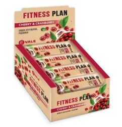 Батончик VALE Fitness Plan Muesli Bar 30x30 г Cherry Cranberry (100-23-2169198-20)