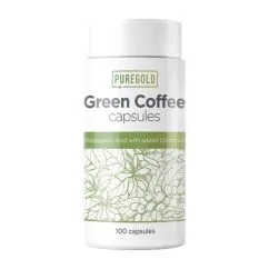 Жироспалювач Pure Gold Protein Green Coffee 100 капсул (2022-09-0545)