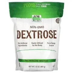 Сахарозаменитель Now Foods Dextrose 907 г (2022-10-2315)