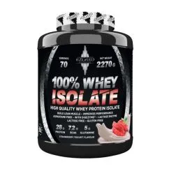 Протеїн Azgard Nutrition 100% Whey Isolate 2270 г Strawberry Yogurt (2022-09-0343)