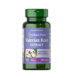 Натуральна добавка Puritan's Pride Valerian Root Extract 90 капсул (2022-10-2930)