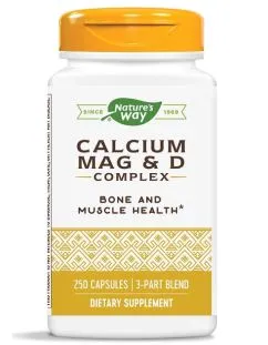 Вітаміни і Мінерали Nature's Way Calcium-Magnesium-Vitamin D 100 капсул (2022-10-1074)