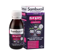 Натуральная добавка Sambucol Kids Liquid 120 мл (2022-10-2771)