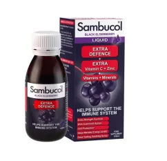Натуральная добавка Sambucol Extra Defence Liquid 120 мл (2022-10-2763)