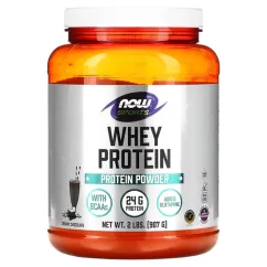 Протеин Now Foods Whey Protein 907 г Chocolate (2022-10-1391)