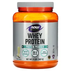 Протеин Now Foods Whey Protein 907 г Vanilla (2022-10-1401)