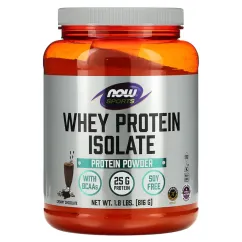 Протеїн Now Foods Whey Protein Isolate 816 г Chocolate (2022-10-1344)
